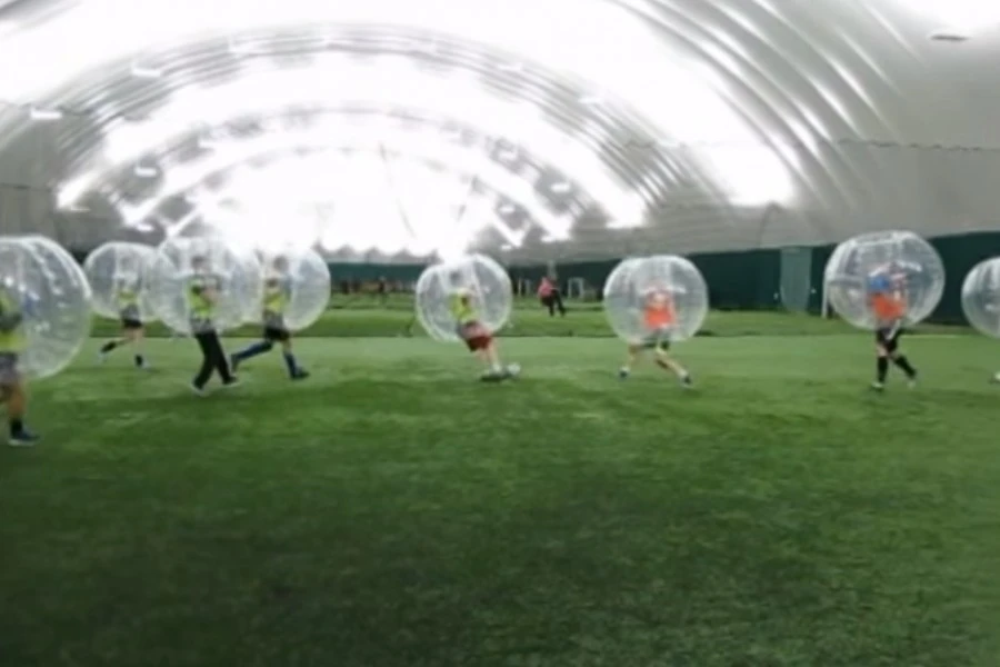 Private Bubble Football Team Building in Prague 2
