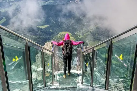 Prague and Most attractive views in the Alps: 7 days private trip to Dachstein Skywalk